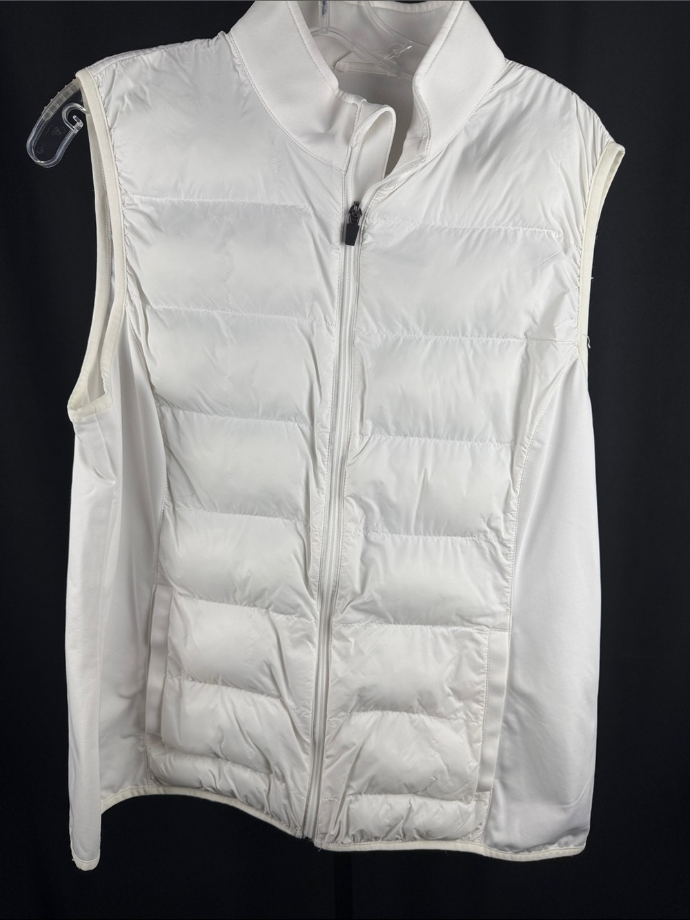 Callaway White Quilted Golf Puffer Vest XL